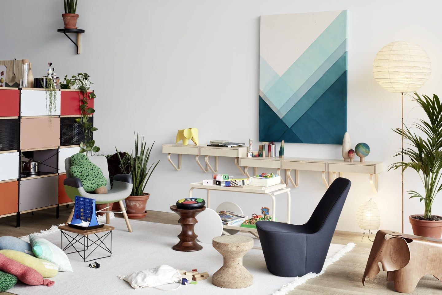 Прямоугольный журнальный столик с верхней частью HPL и стальным основанием VITRA OCCASIONAL TABLE LTR ARCH-00021327 - Вид №7