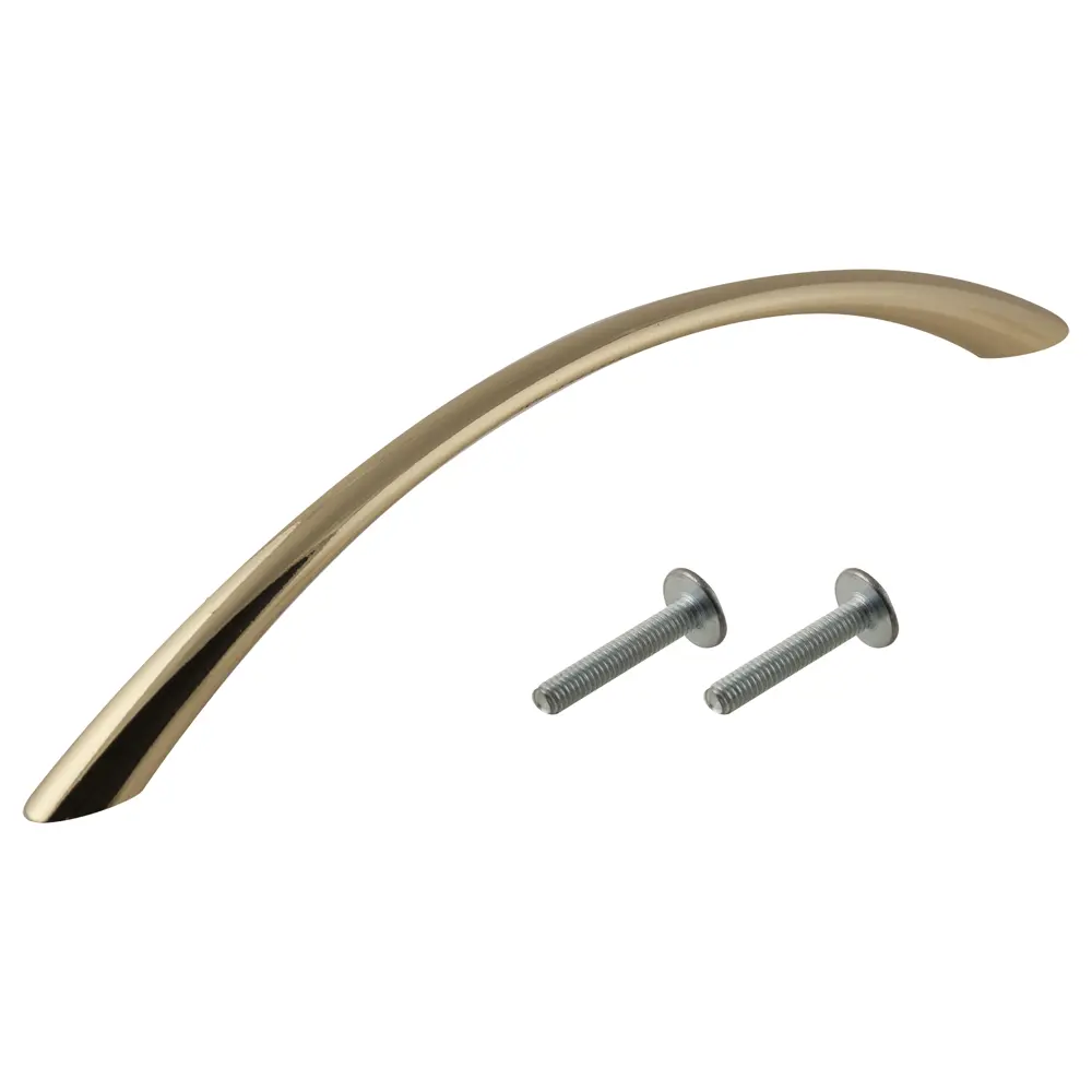 Мебельная ручка-скоба Gamet U-002-128-G3-1-SU 128 мм матовое золото 14237172 STLM-2027847  - Вид №1