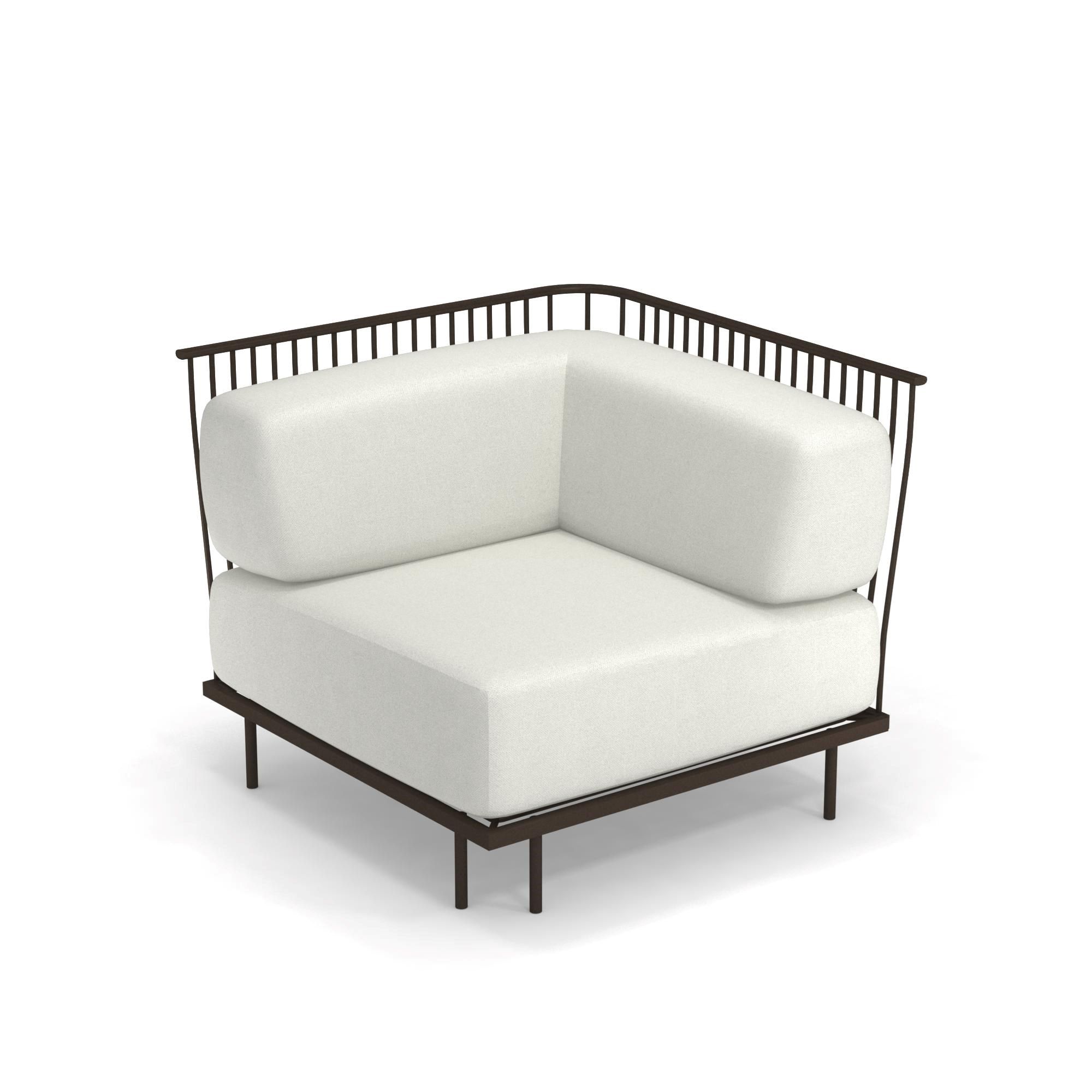 Тканевое мягкое угловое садовое кресло emu Cannolè ARCH-00124032 - Вид №35