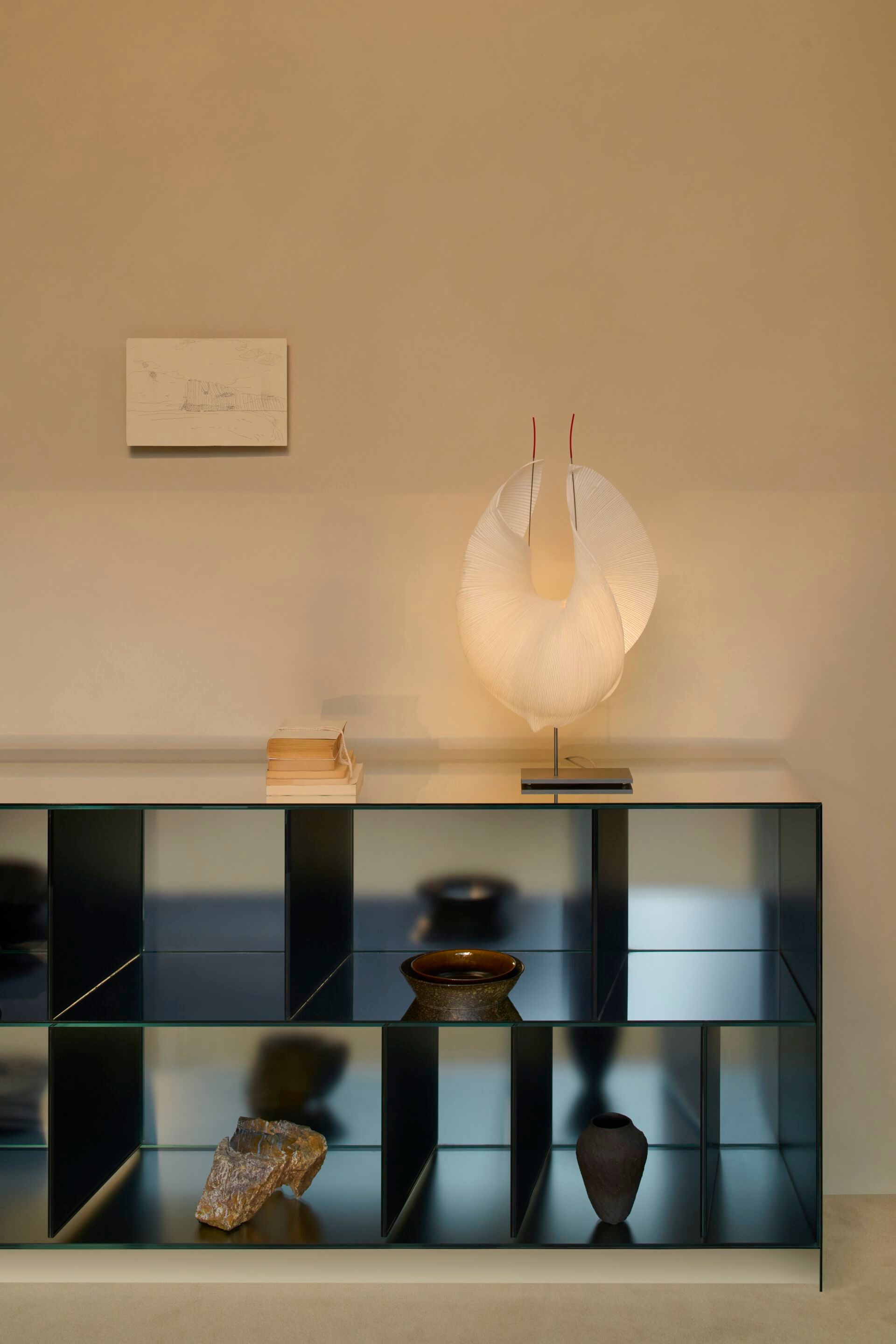 Книжный шкаф из хрусталя Glas Italia Obliquo ARCH-00105903 - Вид №3