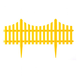 Забор 65016 30х32см цвет Желтый PALISAD Гибкий