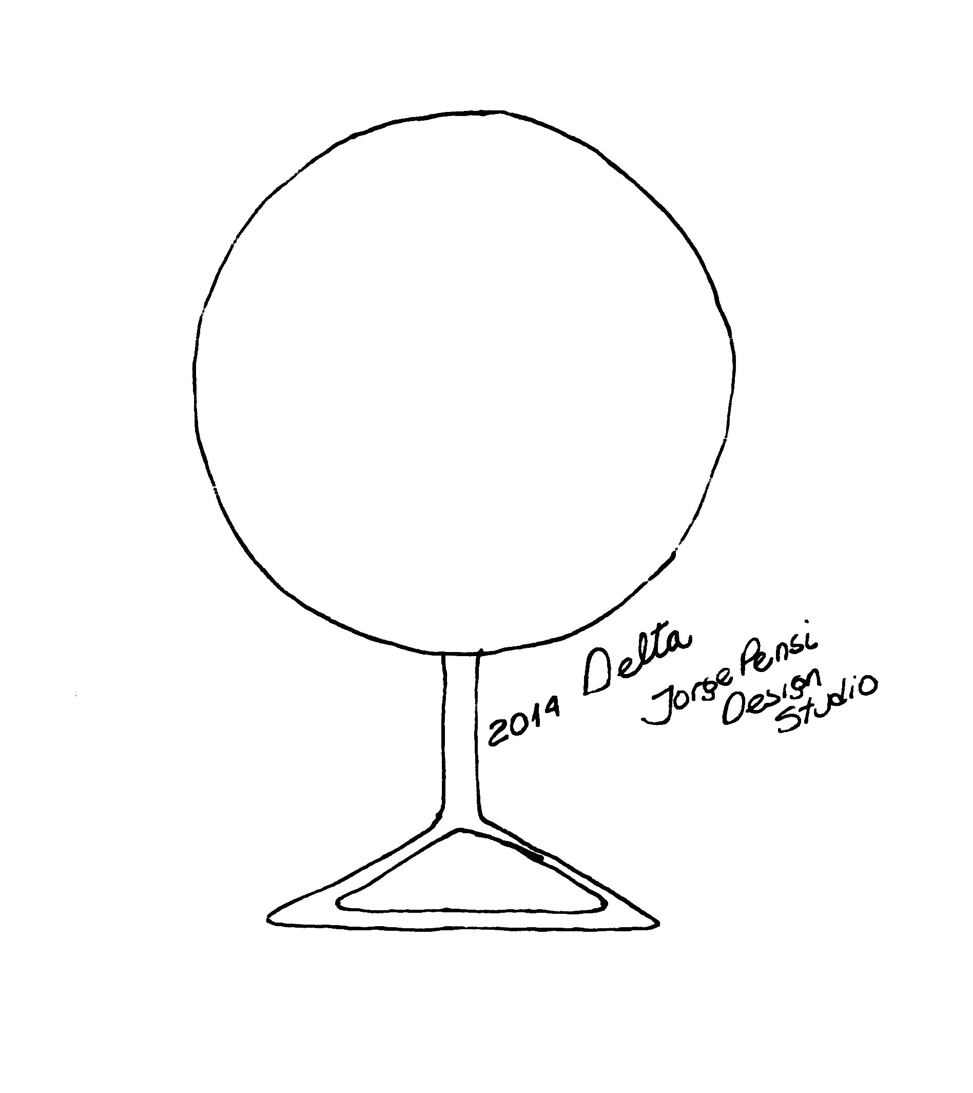 Складной высокий садовый стол Vondom ARCH-00058565 - Вид №2