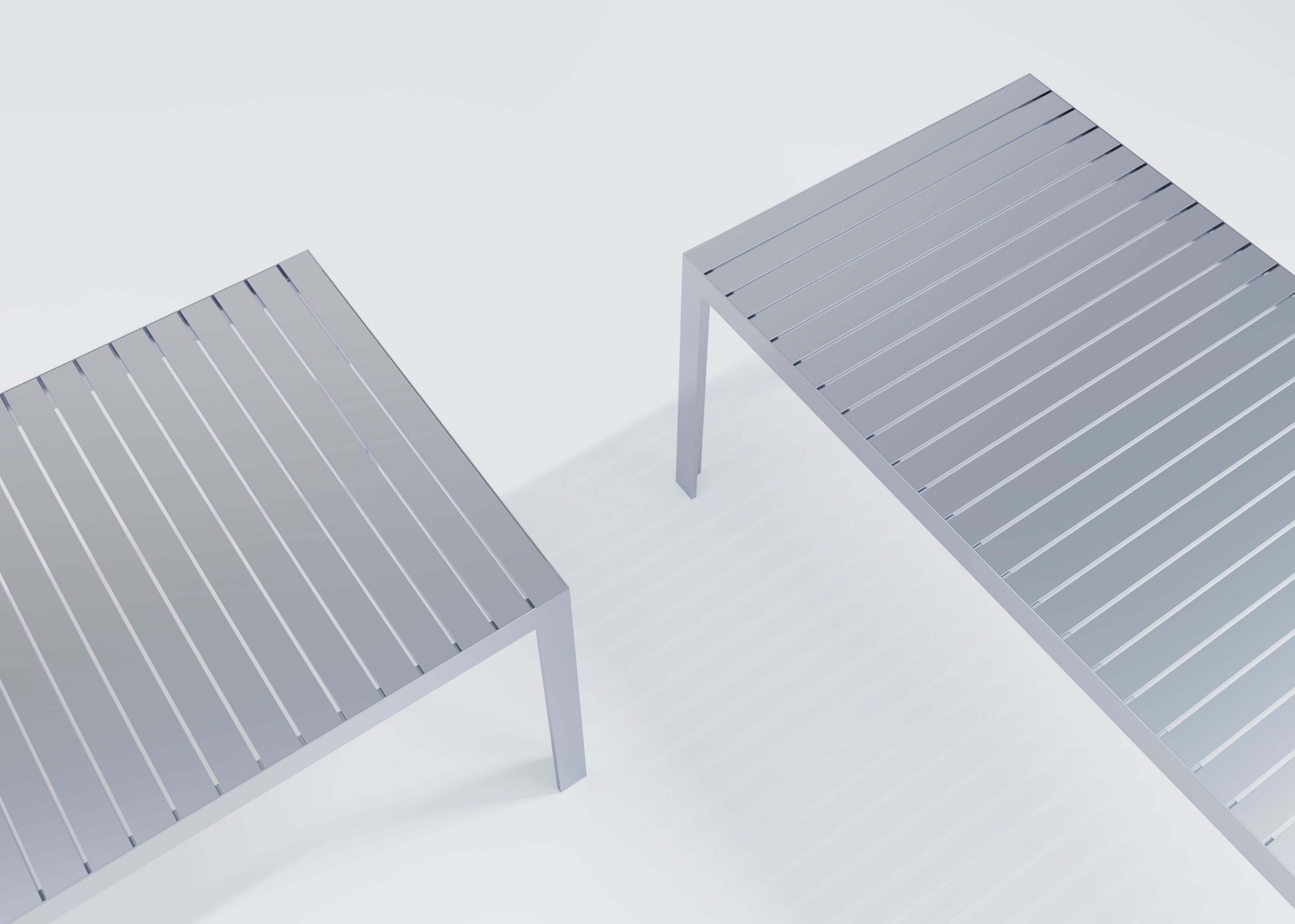 Прямоугольный садовый стол из анодированного алюминия Driade KALIMBA ARCH-00129529 - Вид №1