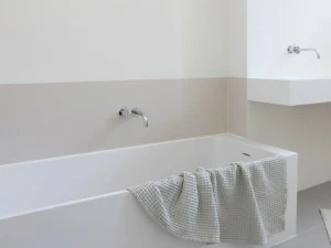 Not Only White Отдельностоящая прямоугольная ванна из cristalplant® Axis