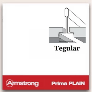 Потолочная плита Armstrong Prima Plain Tegular