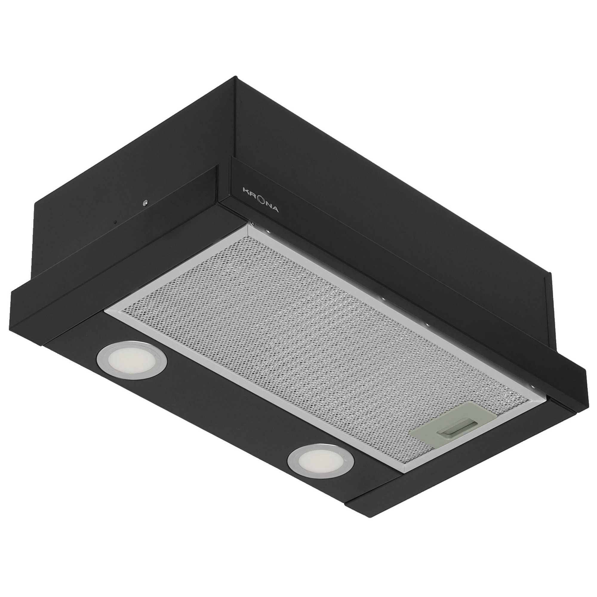 9063329 Вытяжка телескопическая KRONA KAMILLA T 500 черный/серый STDN-0013056