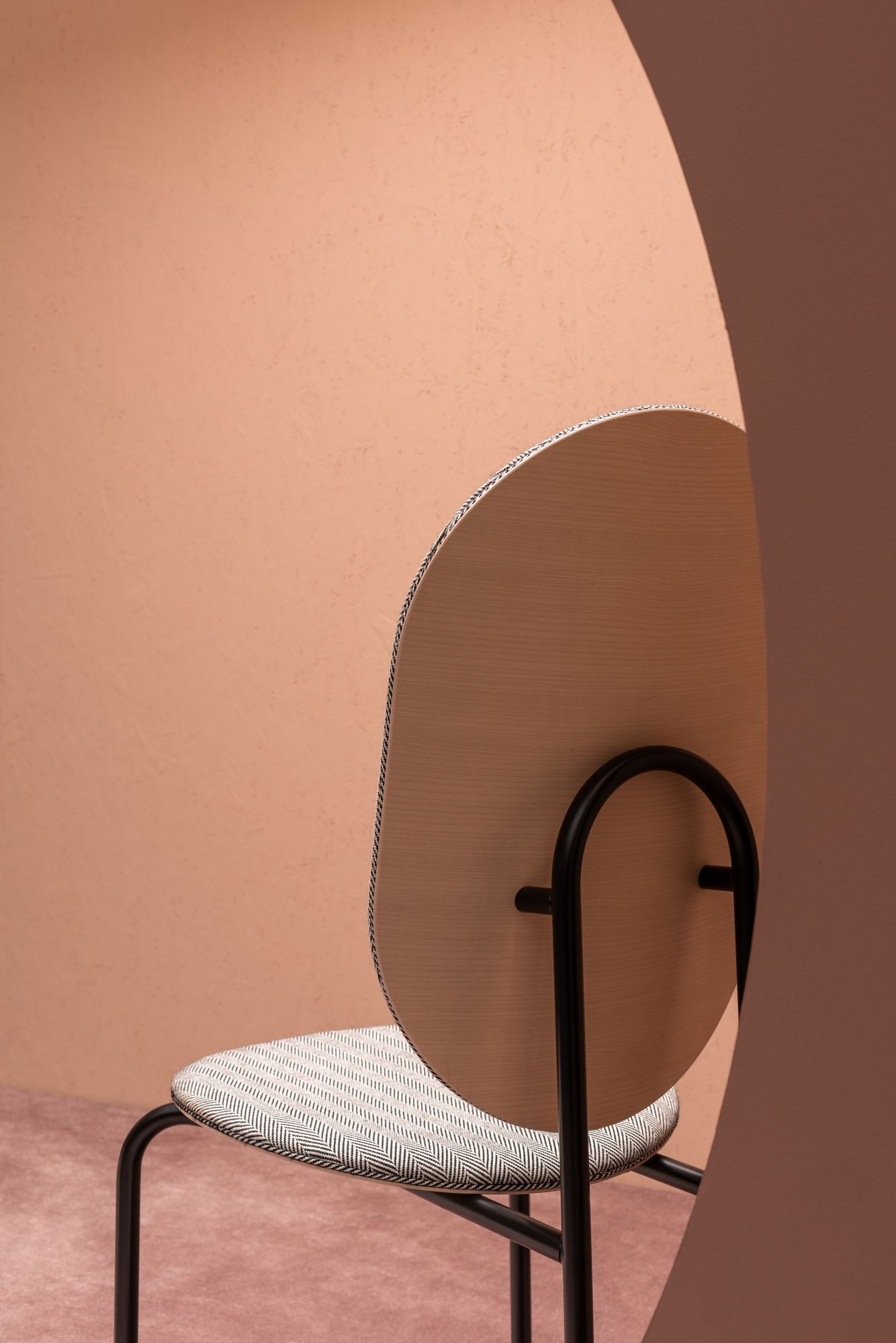 Стул из ткани с высокой спинкой SP01 Michelle ARCH-00106156 - Вид №2