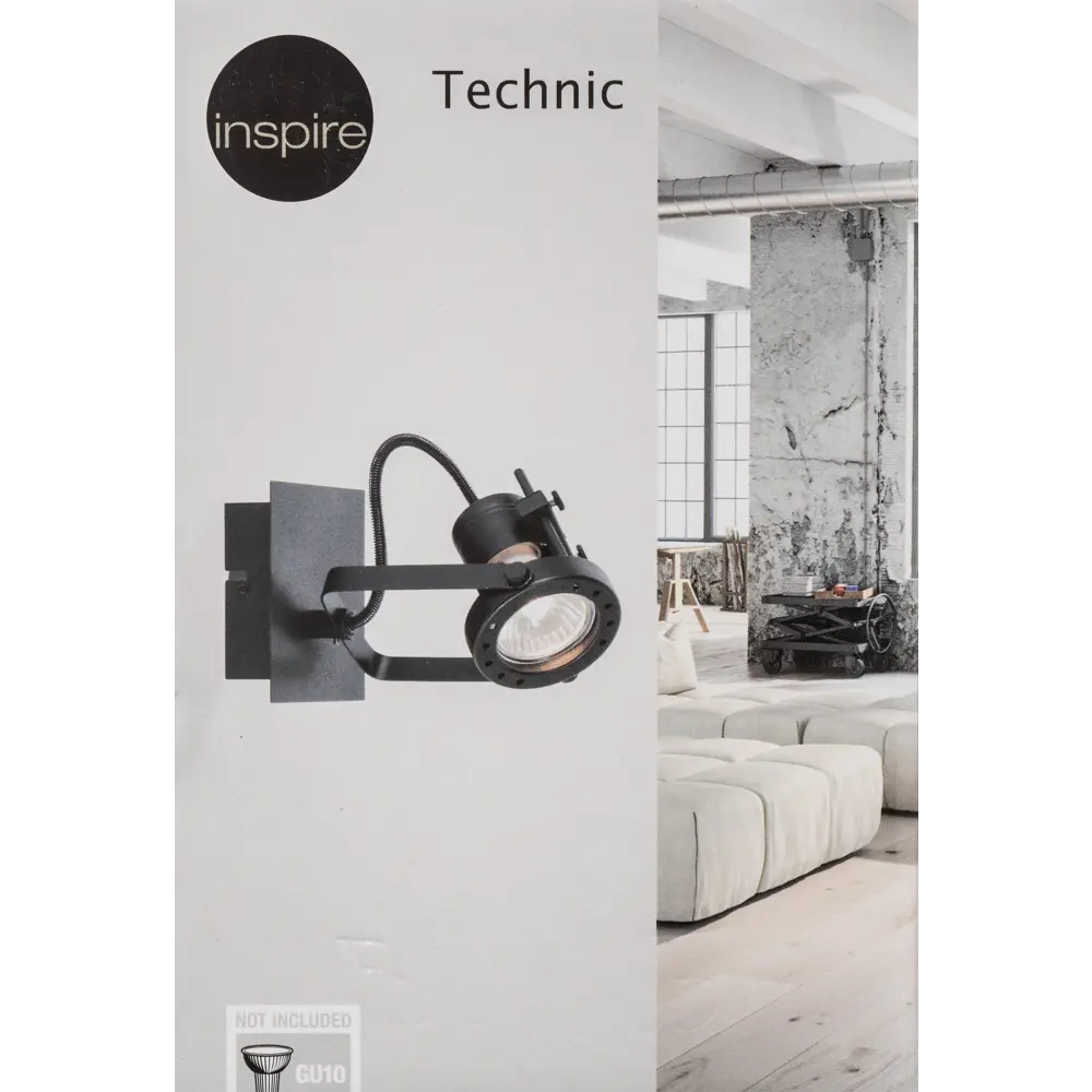 Спот поворотный INSPIRE Technic — современное точечное освещение для интерьера 18937163 STLM-0013425 - Вид №5