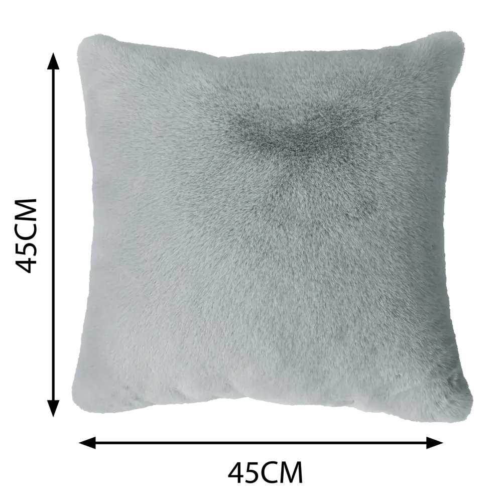 Подушка Inspire Swanny aqua5 45x45 см на молнии, цвет бирюзовый 83921649 STLM-2188867  - Вид №4