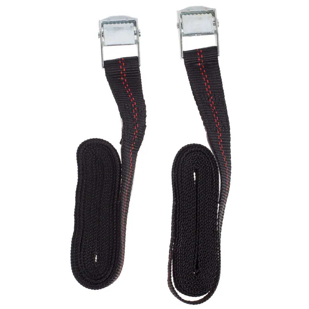 Ремень-карабин 25 мм, 2.5 м, полипропилен, цвет чёрный, 2 шт Santreyd STLM-2188666 - Вид №3