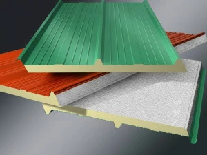 IsolPack Утепленная металлическая панель для крыши Isolpack roof