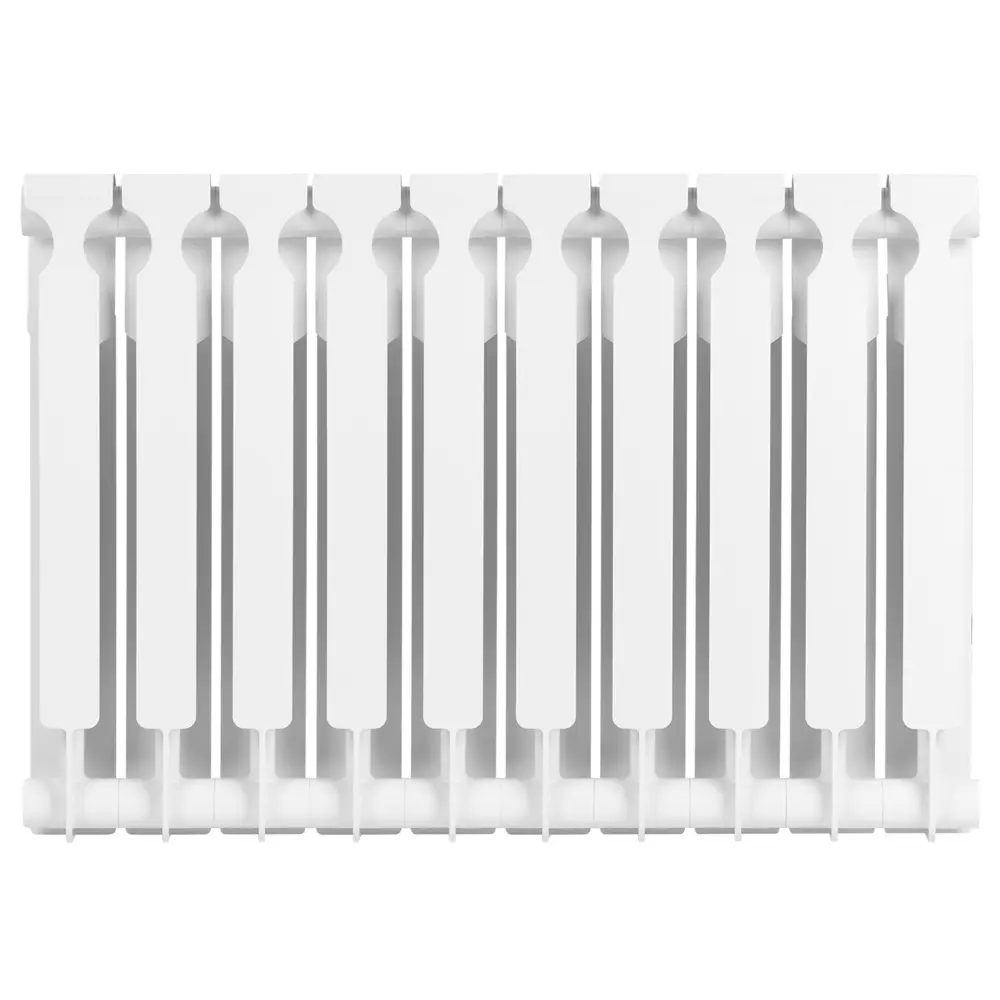 Радиатор секционный Royal Thermo Vittoria 2.0 RTV250010 500/80 10 секций боковое подключение биметалл белый 89378645 STLM-2193254 Отсутствует - Вид №5