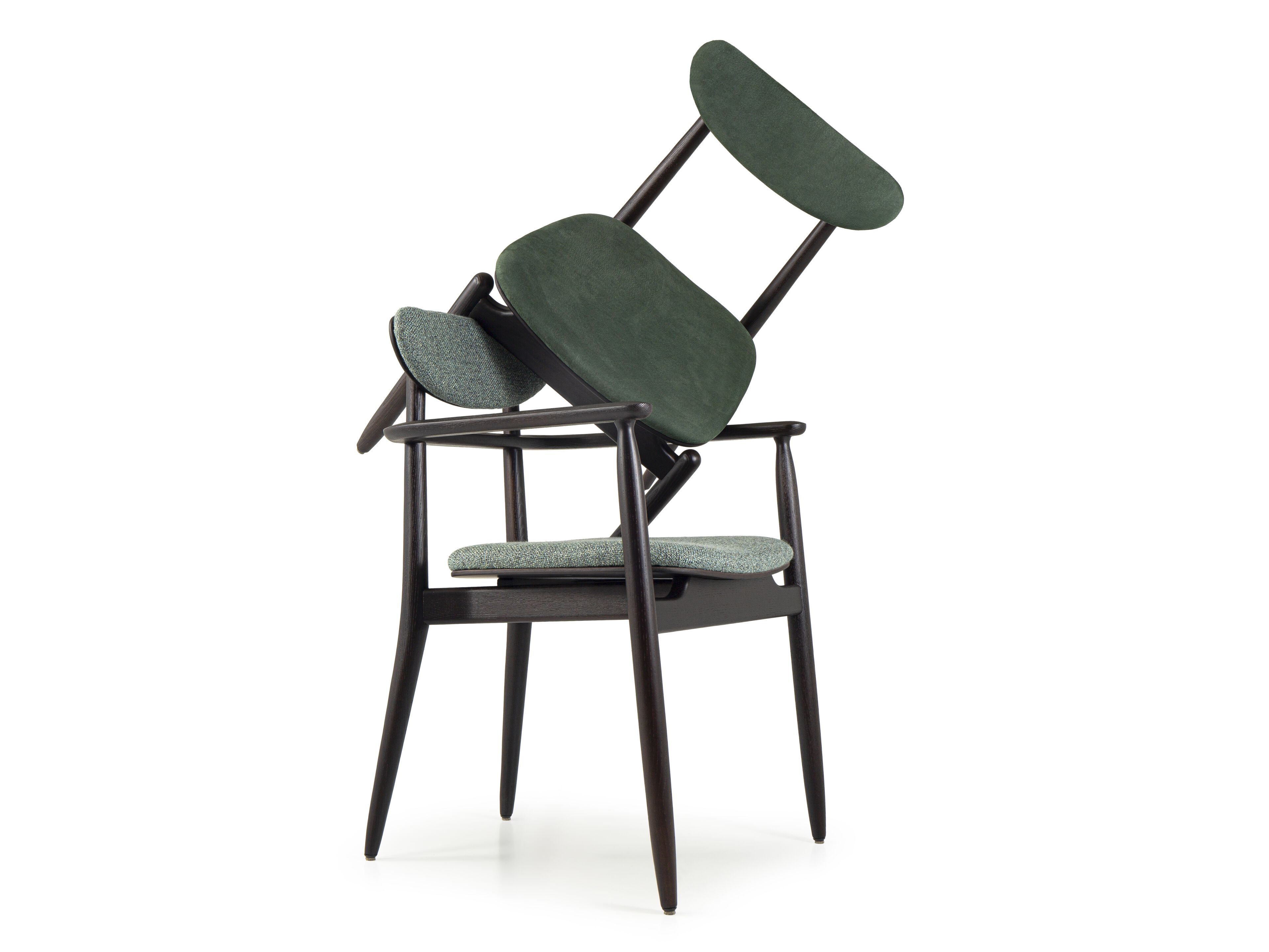 Дубовый стул с мягким сиденьем Borzalino Королева ARCH-00075886 - Вид №20