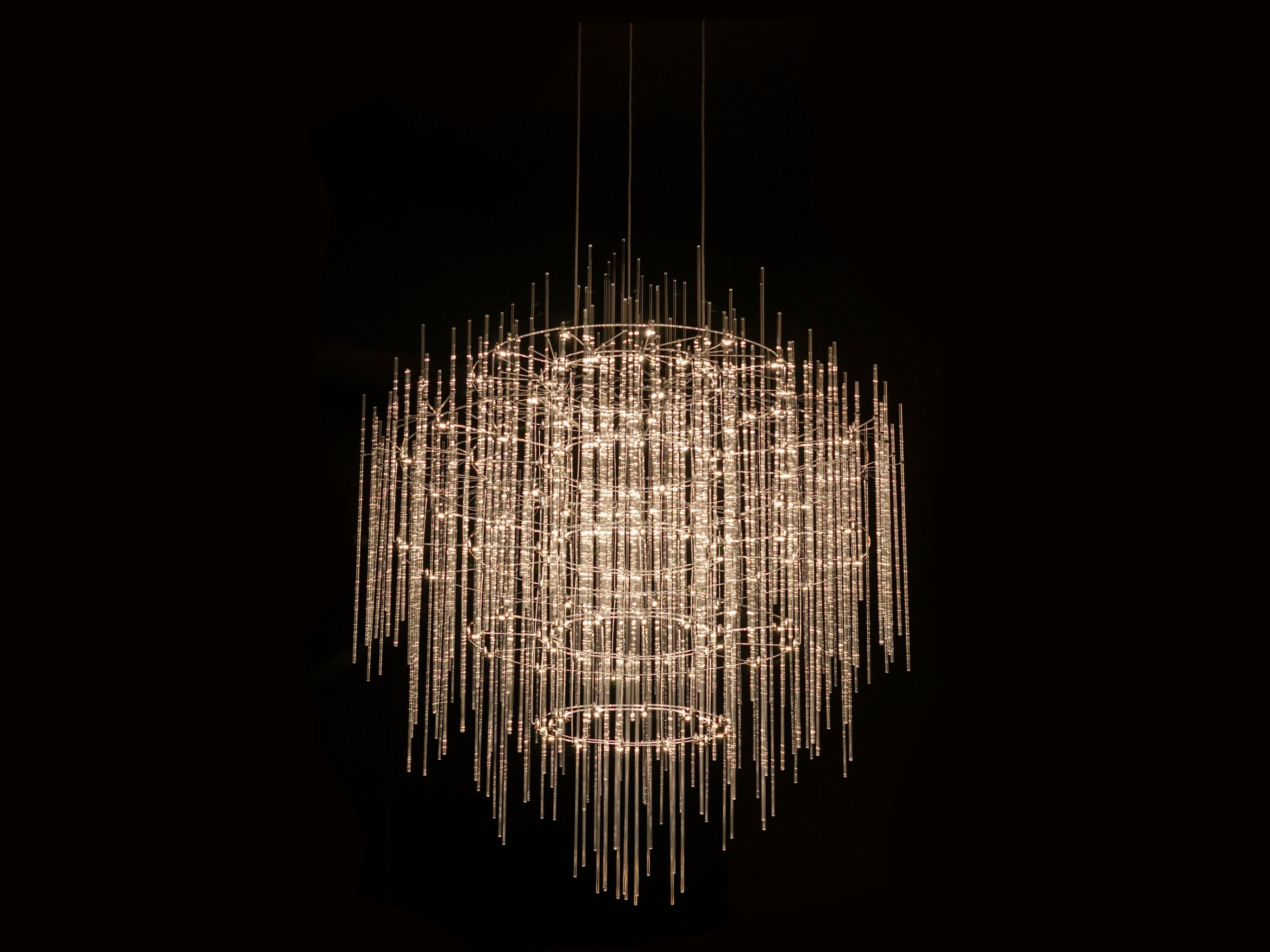 Стеклянный светодиодный подвесной светильник Quasar SKYFALL ARCH-00124892 - Вид №2