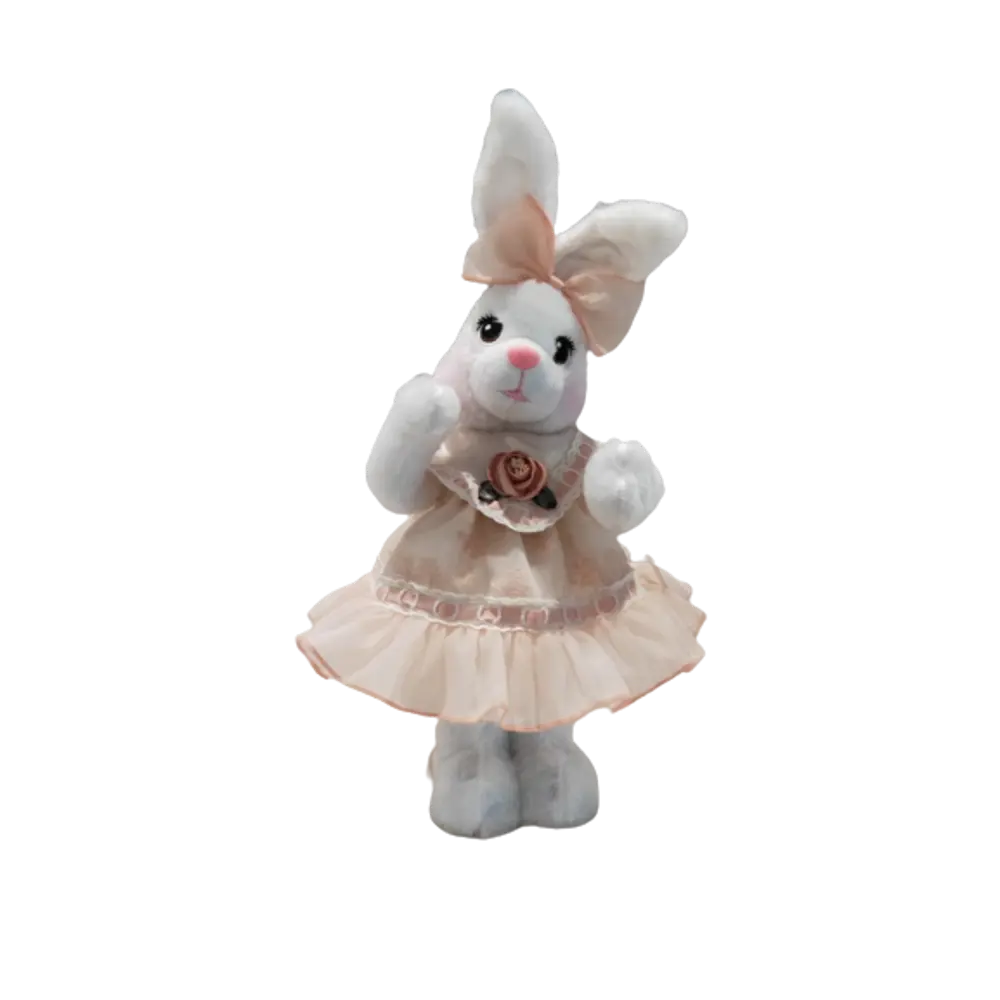 Декоративная кукла Relance "Зайка девочка" h35 см пластик STLM-2208085