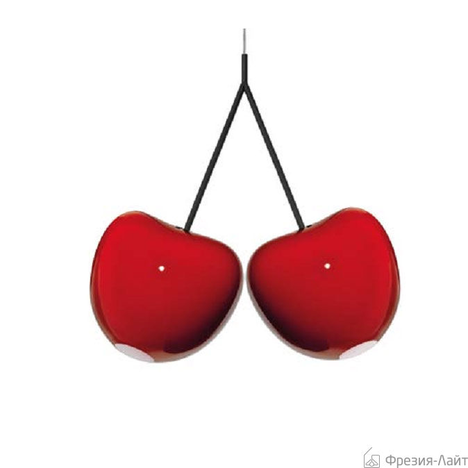 Nika Zupanc Black Cherry twins red LBCR10-02 люстра подвесная черешня красная 100664