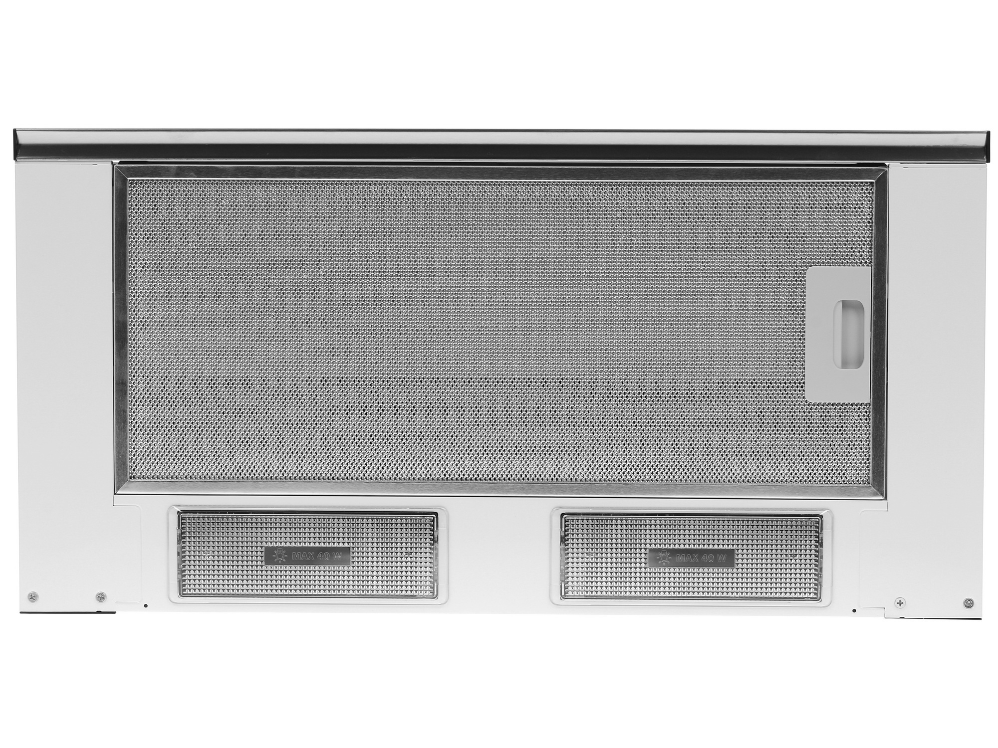 1256364 Вытяжка телескопическая KRONA KAMILLA 6002DNIX белый/серебристый STDN-0088058 - Вид №5