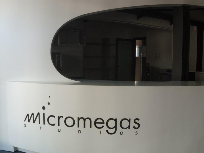 Ondulina Design Стойка администратора для офиса из Corian® sun-id-1489662 - Вид №1