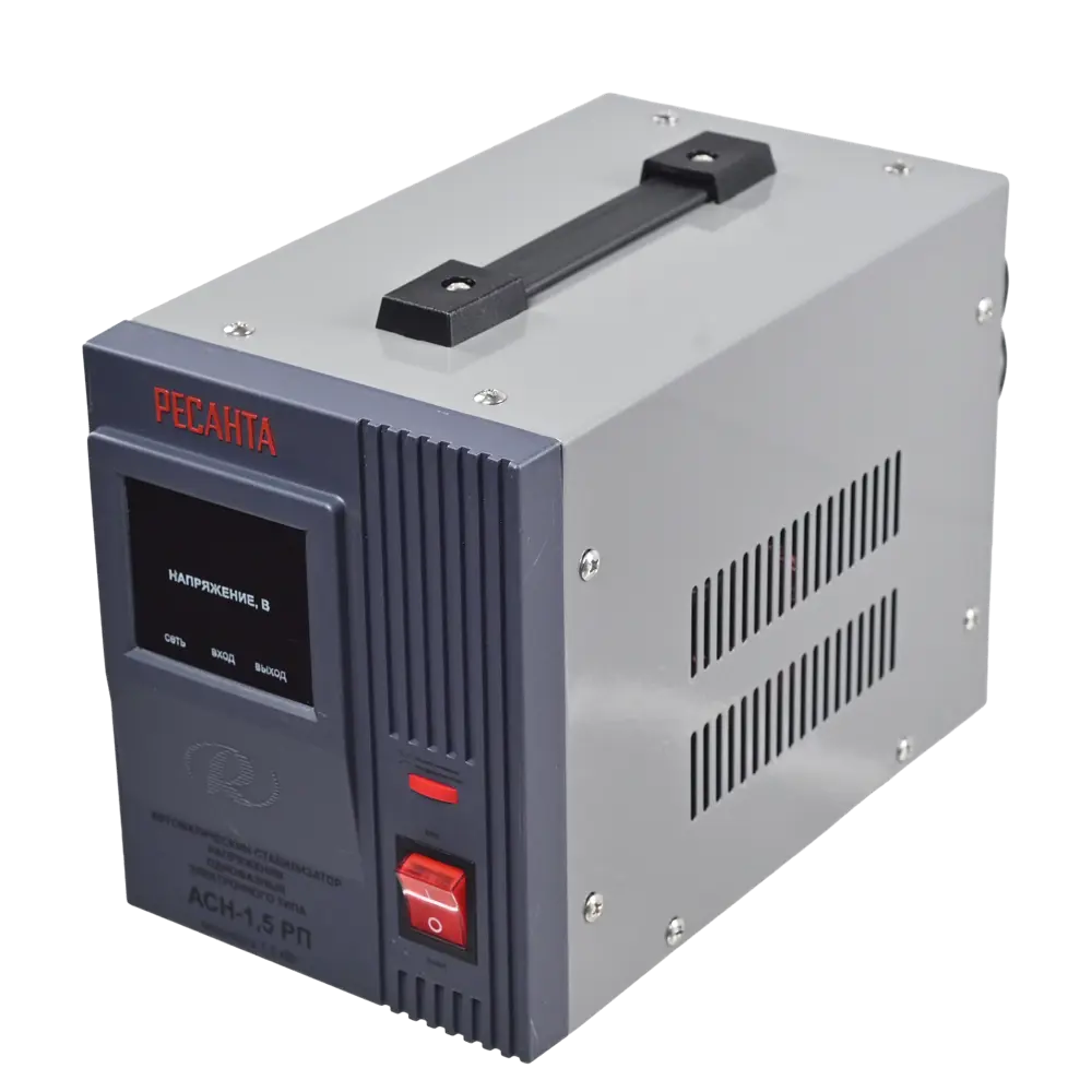 Стабилизатор напряжения Ресанта АСН-1.5 РП 1.5 кВт STLM-2194372 - Вид №11