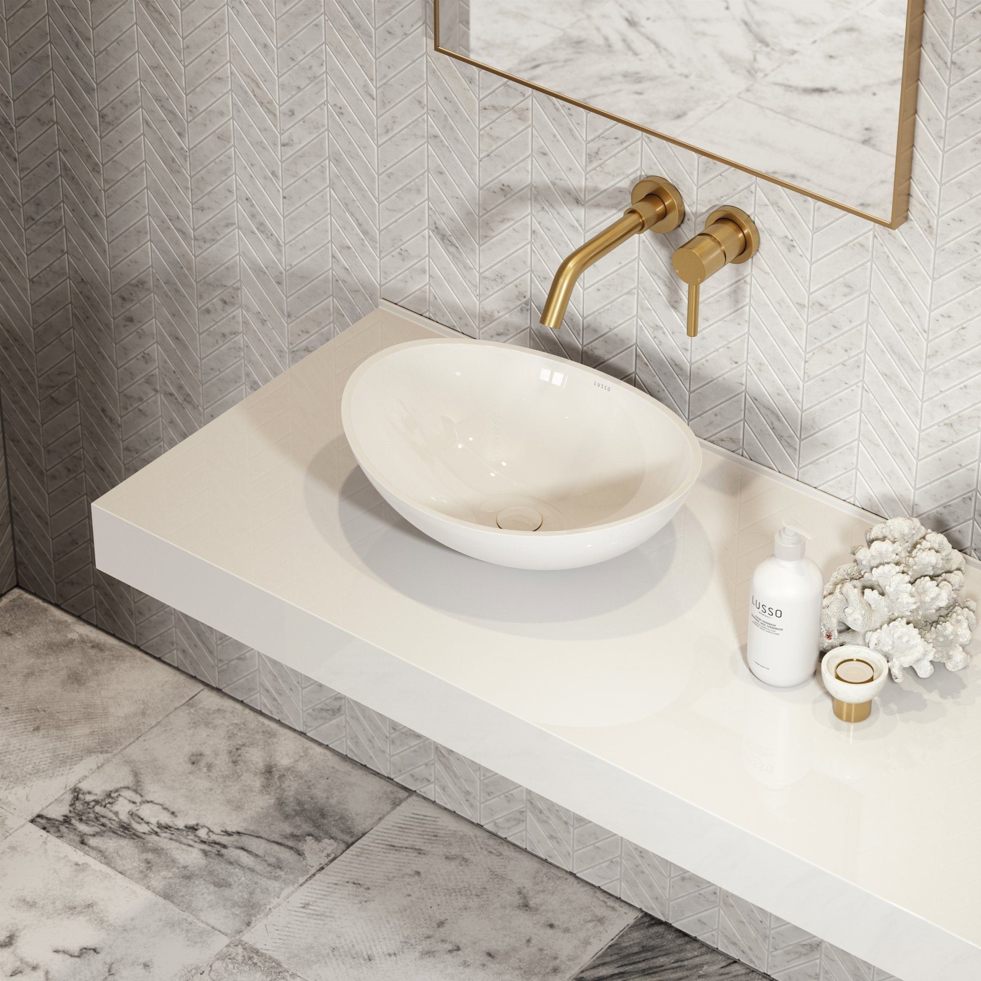 Овальная столешница из смолы LUSSO Soho ARCH-00143955 - Вид №15