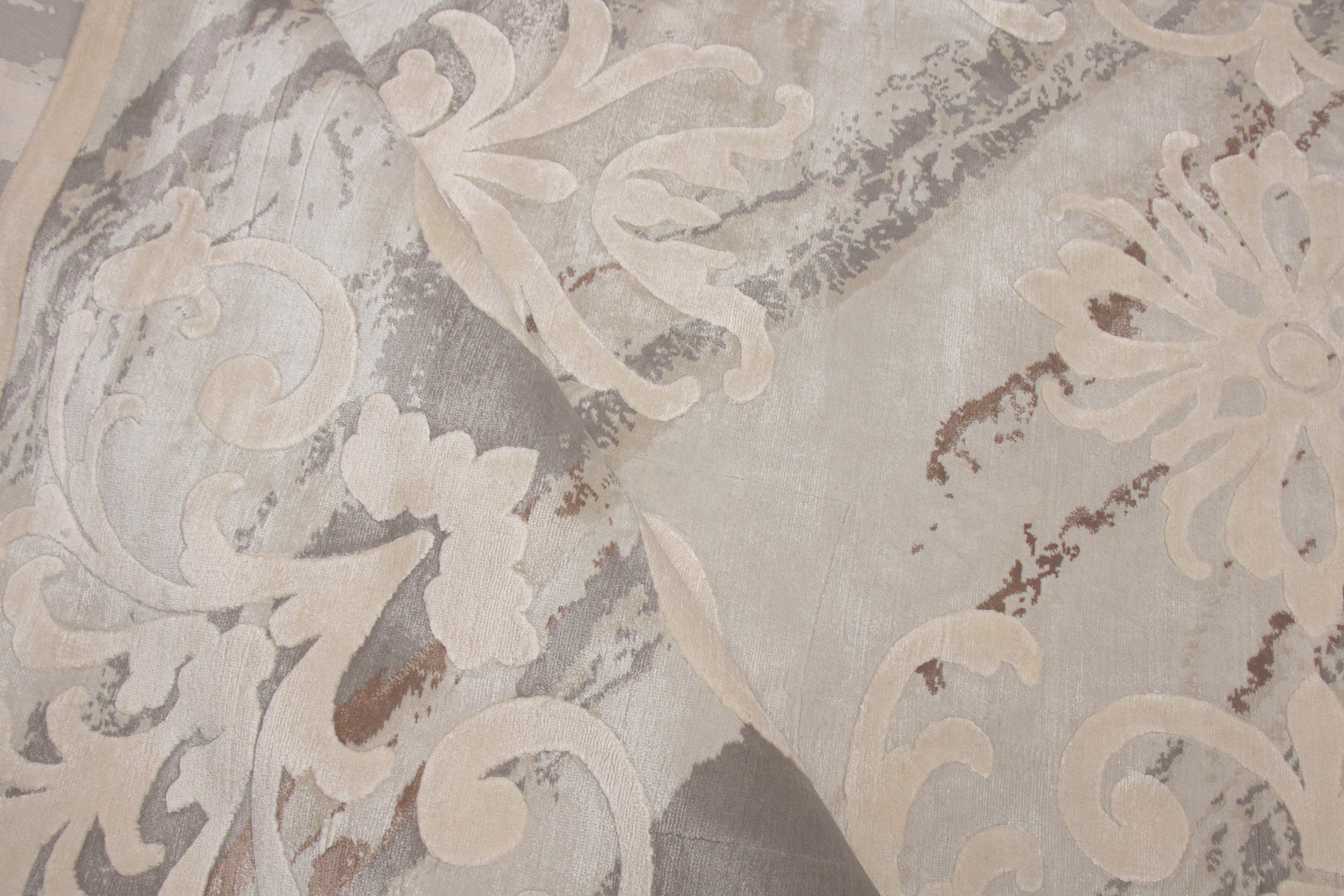 Шелковый прямоугольный ковер ручной работы Edition Bougainville Renaissance ARCH-00128449 - Вид №1