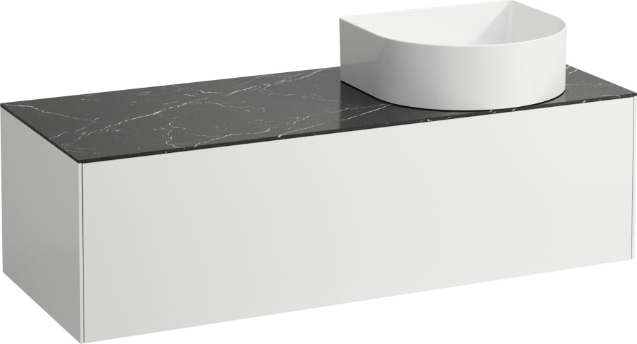 H4054230341411 Шкафчик, 1 ящик, совместим с раковиной-чашей 812340, 812341, 812342, 812343, с отверстием справа LAUFEN PRO - Вид №6