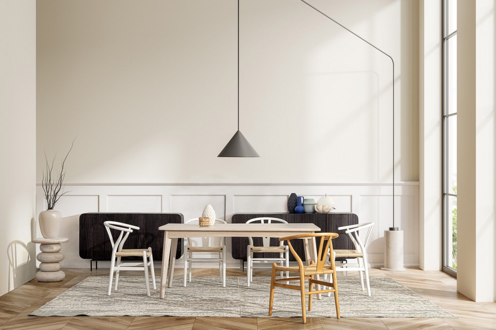 Журнальный столик из манго BIZZOTTO LOPEZ ARCH-00086609 - Вид №1