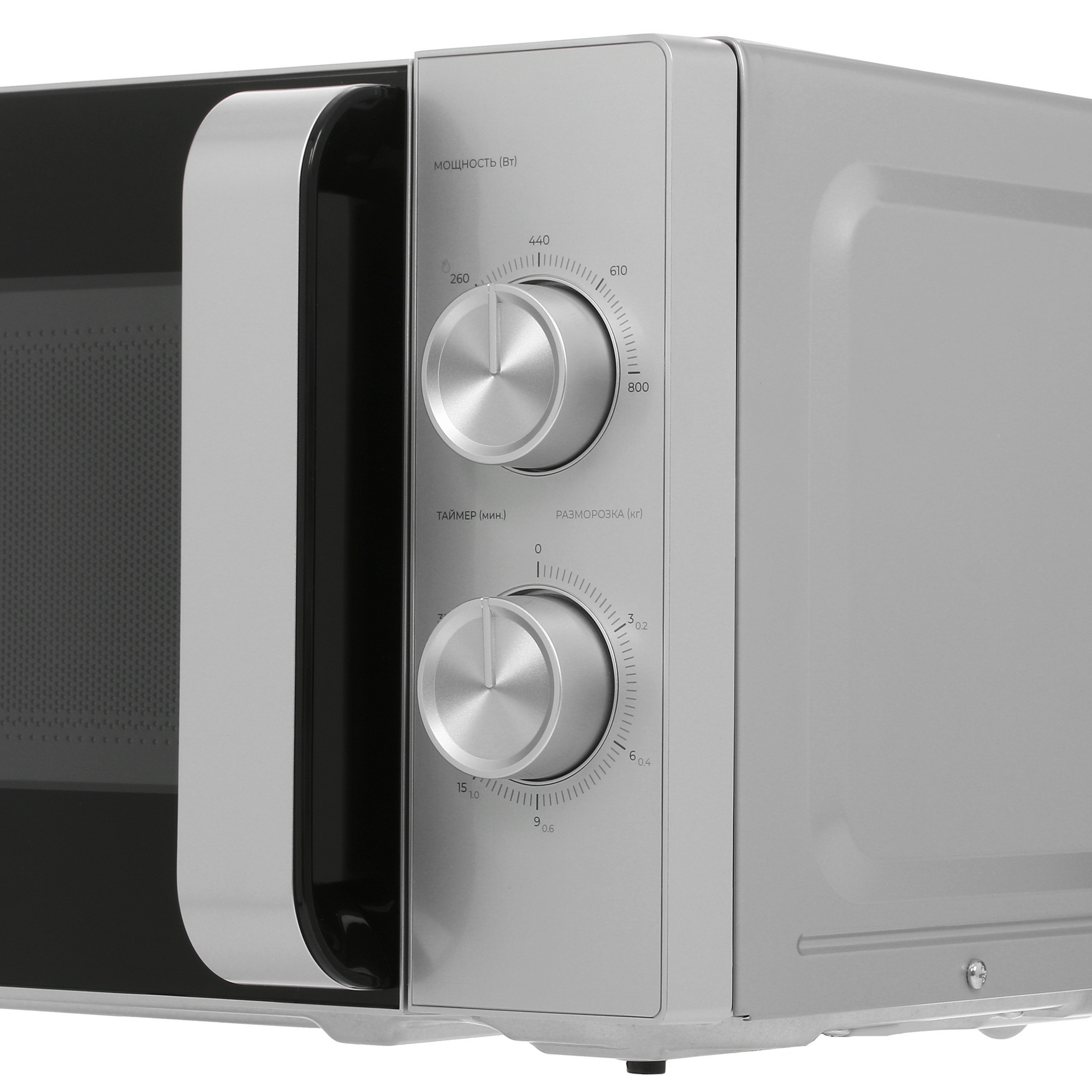 5412467 Микроволновая печь DEXP MH-80 серебристый STDN-0149556 - Вид №3