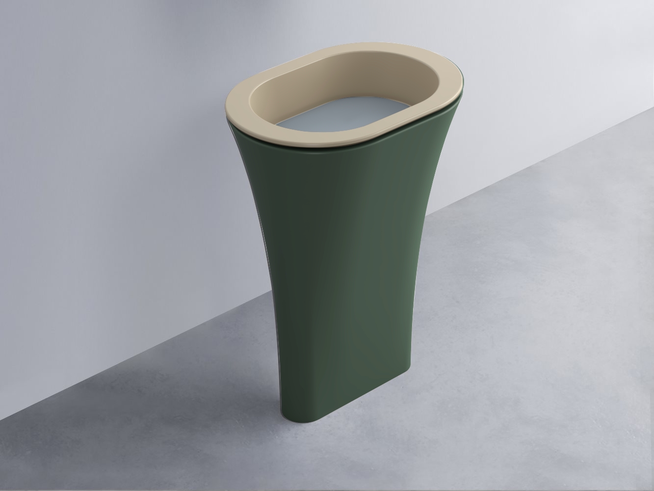 AMLA65-AV+AMPILO-BR+AMCOLO-MU Раковина Amedeo Ovale отдельностоящая cielo Enjoy + Amedeo Ceramica Cielo