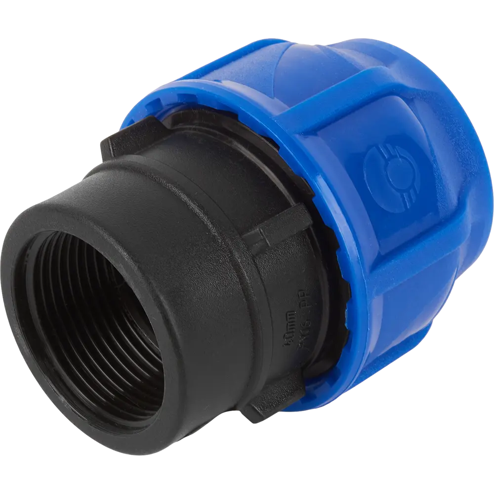 Муфта комбинированная ПНД Valfex 1 1/4"x40 мм ВР 121001240114 STLM-2034374 - Вид №1