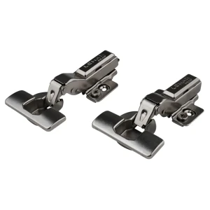 Петля мебельная Lemax Prof Softly Clap с амортизацией 105° черная 89407812