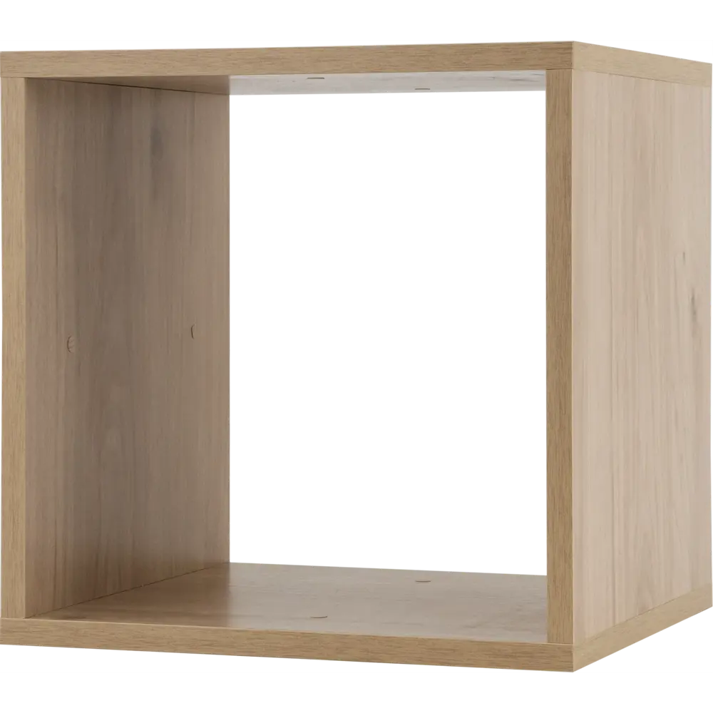 Стеллаж КУБ 1 секция 36х36х32 см ЛДСП цвет дуб Santreyd STLM-2111057