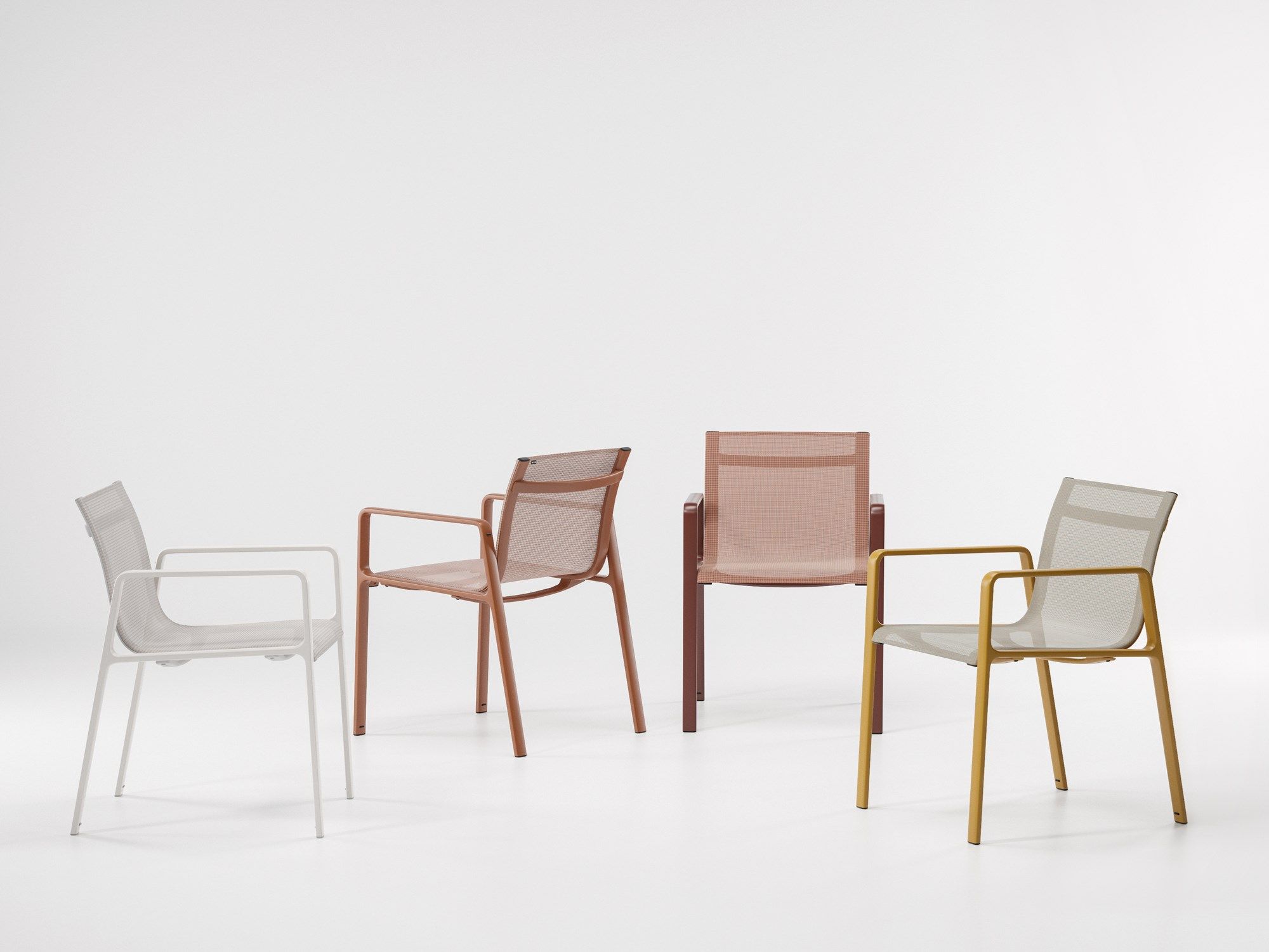 Ткань сад стул с подлокотниками Kettal Park Life ARCH-00036316 - Вид №2