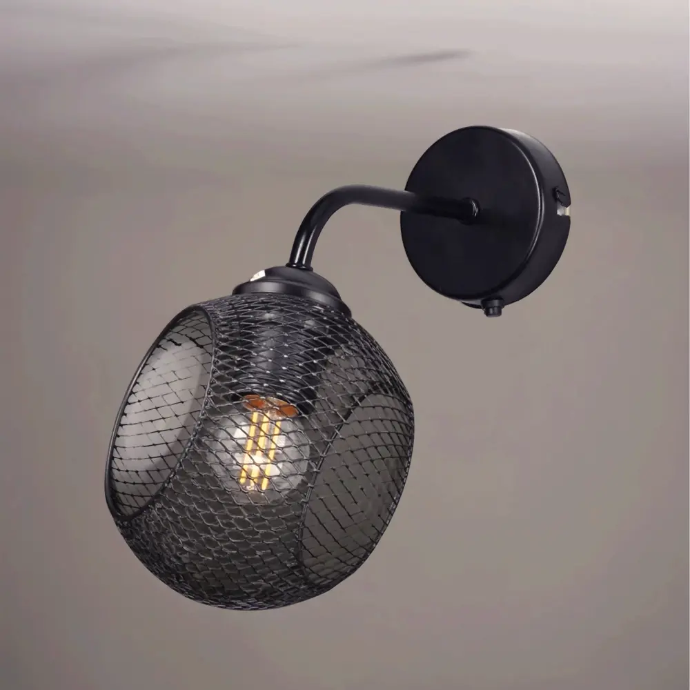 Светильник бра настенный Россвет Эйр РС21386 цвет черный STLM-2071180