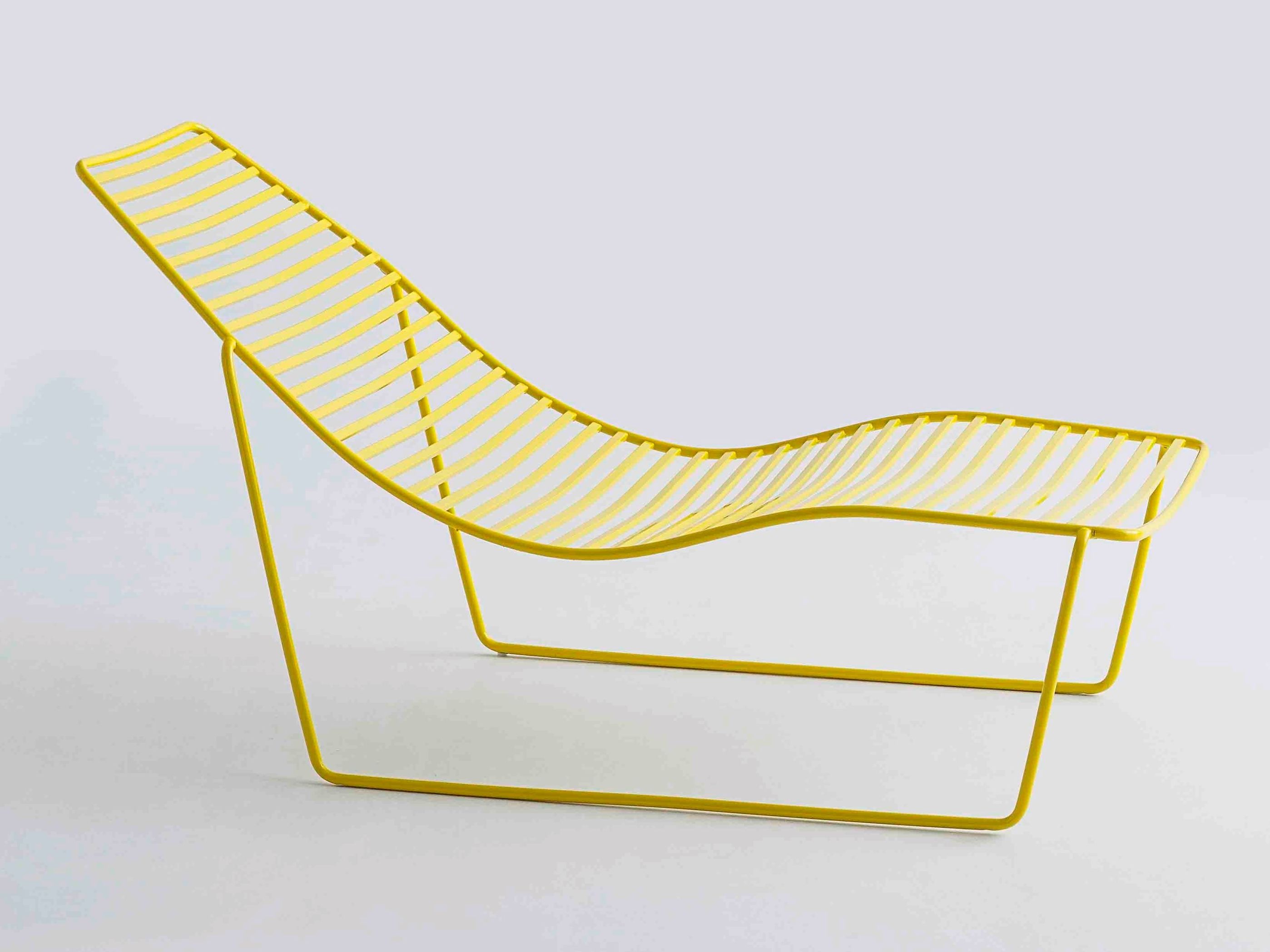 Металлический шезлонг с подлокотниками GABER ссылка ARCH-00105847 - Вид №2