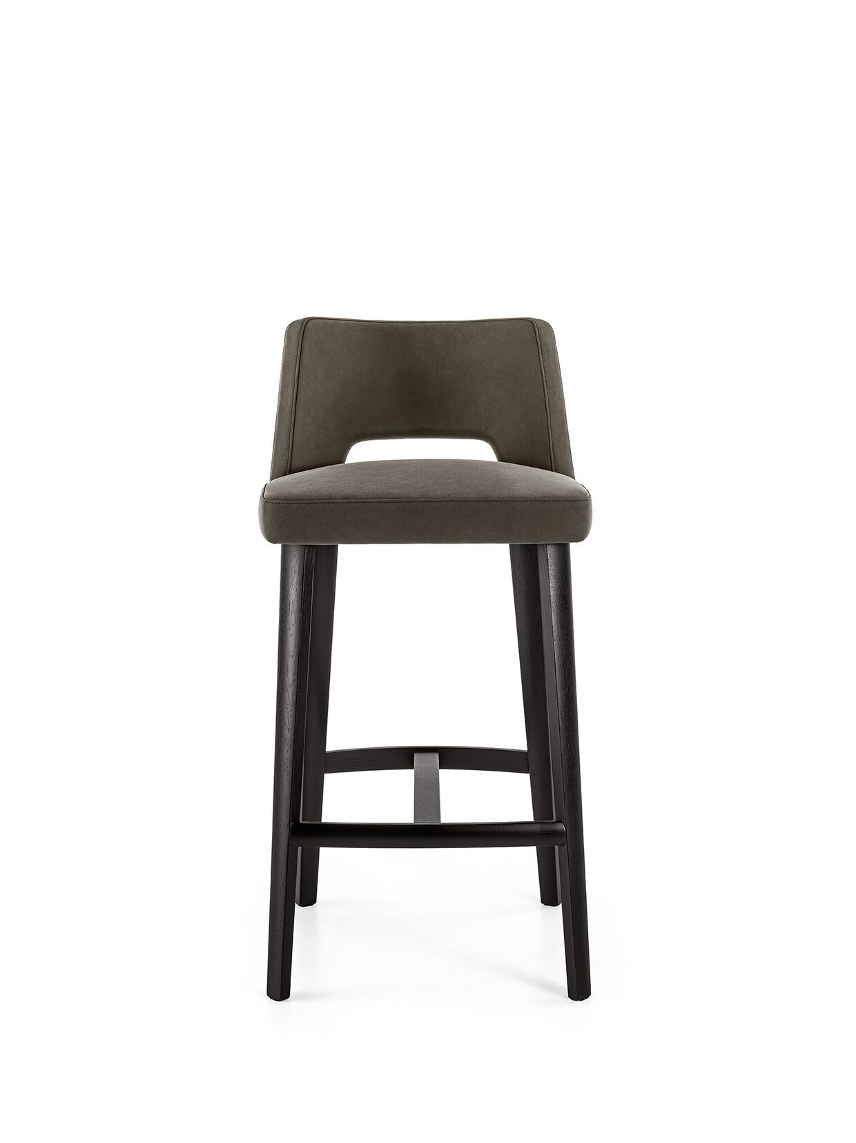 Высокий кожаный стул Gallotti&Radice THEA BARSTOOL ARCH-00110795 - Вид №1