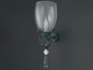 OFFICINACIANI Настенный светильник отраженного света из железа и стекла Tondini Hl1092ca-s