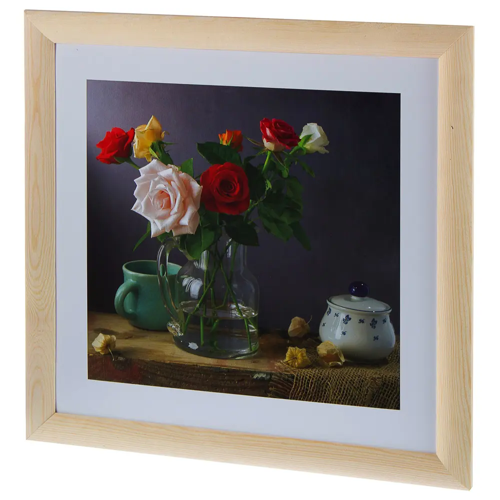 Постер в раме 40х40 см «Розы» Santreyd STLM-2033826 - Вид №1