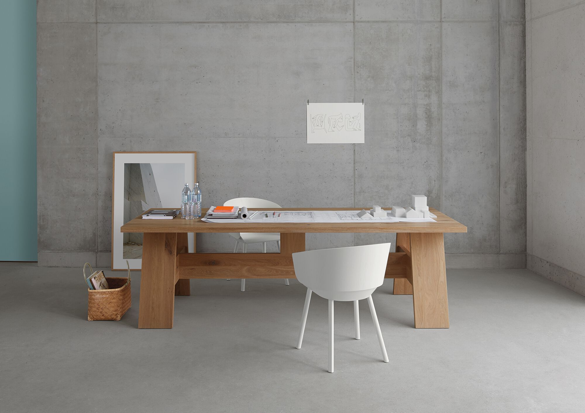 Деревянный стул с подлокотниками e15 Houdini ARCH-00099423 - Вид №23