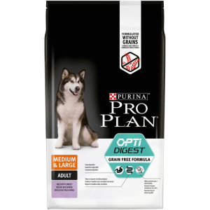 ПР0049082 Корм для собак для средних пород беззерновой индейка сух. 7кг Pro Plan