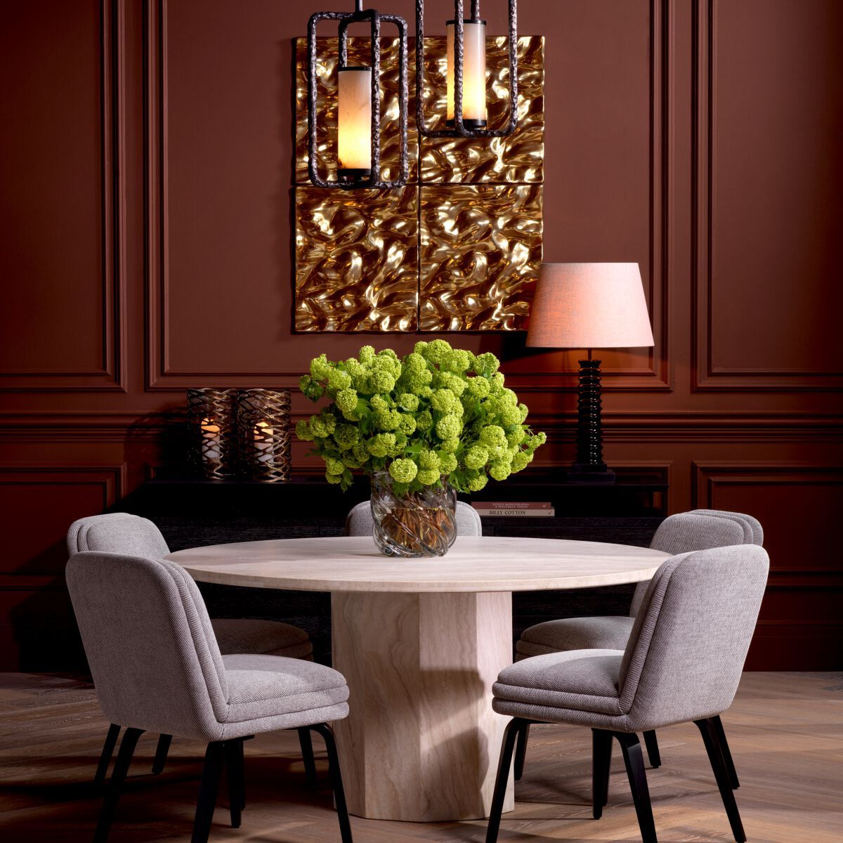 Мягкий стул из ткани Eichholtz LUCIA ARCH-00044195 - Вид №1