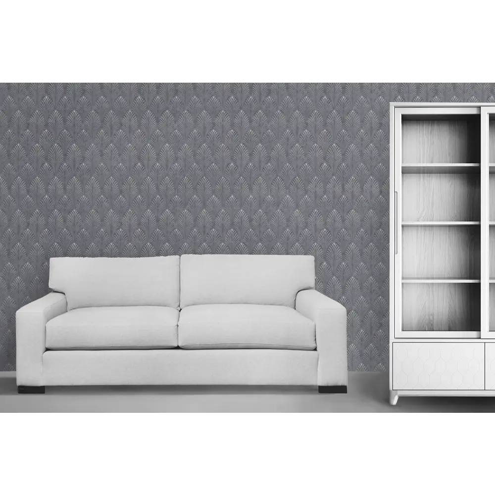 Обои флизелиновые A.S. Creation Style чёрные 1.06 м 138222 STLM-2134395 - Вид №4