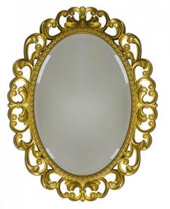 Зеркало ISABELLA овальное без фацета арт. TS-107601-G/L поталь золото