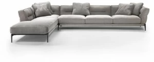 Flexform Модульный угловой диван из ткани Adda