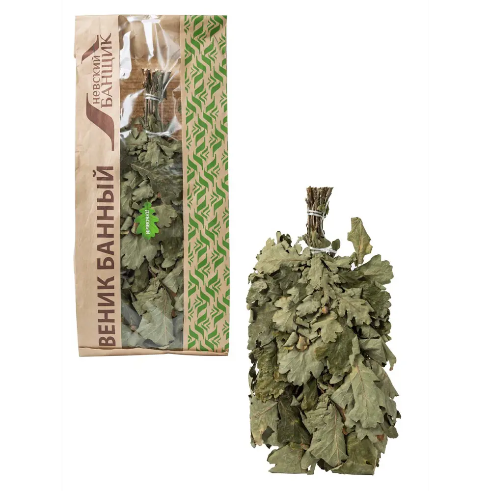 Веник для сауны дубовый Главбаня Невский банщик STLM-2207928