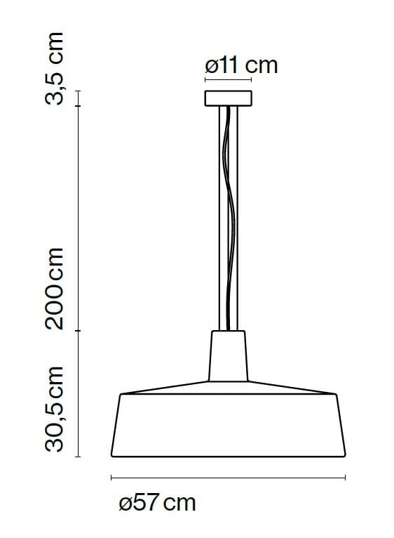 Светодиодный подвесной светильник из полиэтилена Marset ARCH-00145713 - Вид №4