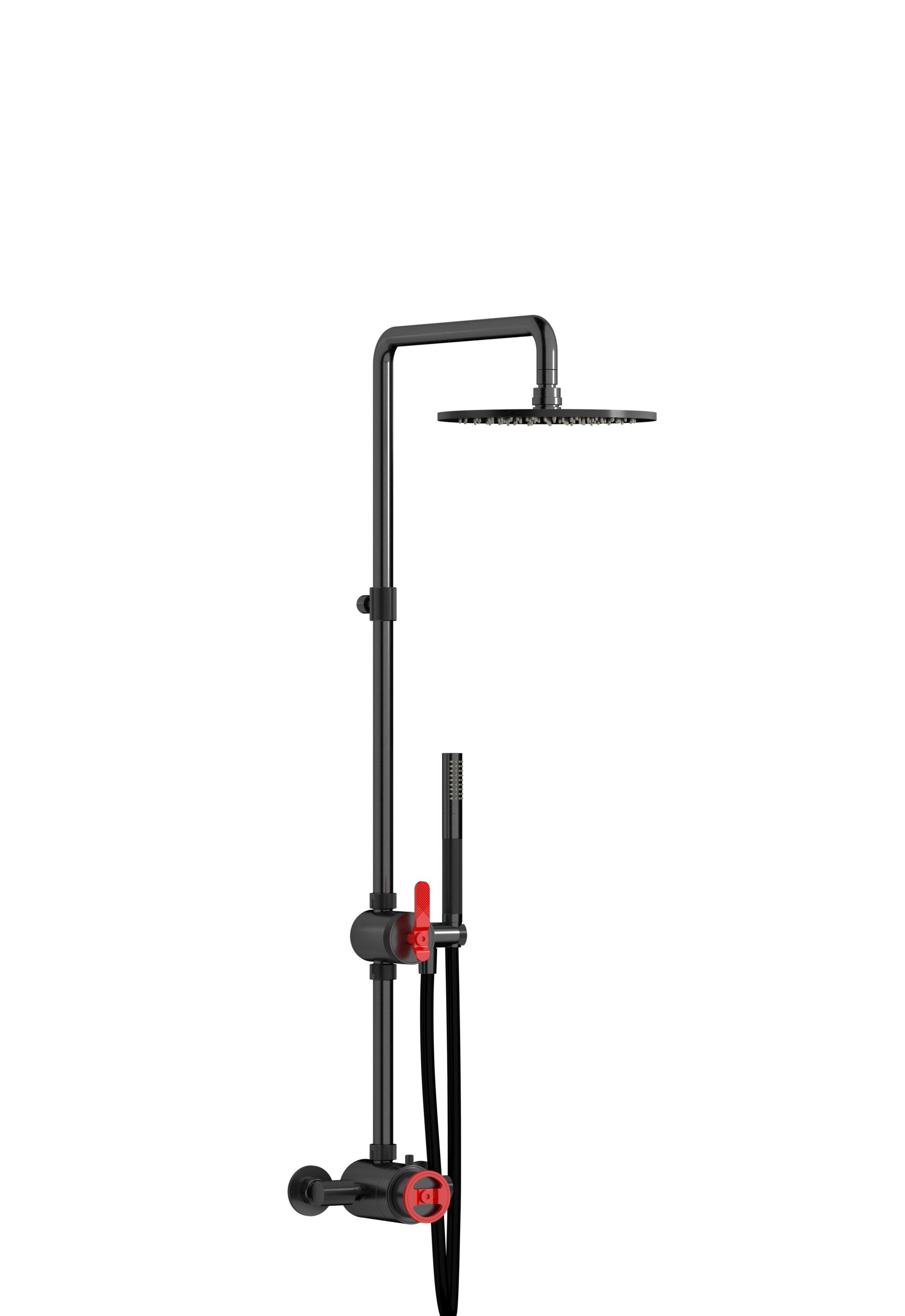 Настенная термостатическая душевая колонна с ручным душем IB Bold ARCH-00071043 - Вид №3