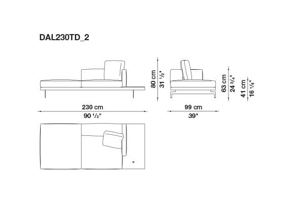 Кожаный диван B&B Italia док ARCH-00130675 - Вид №126