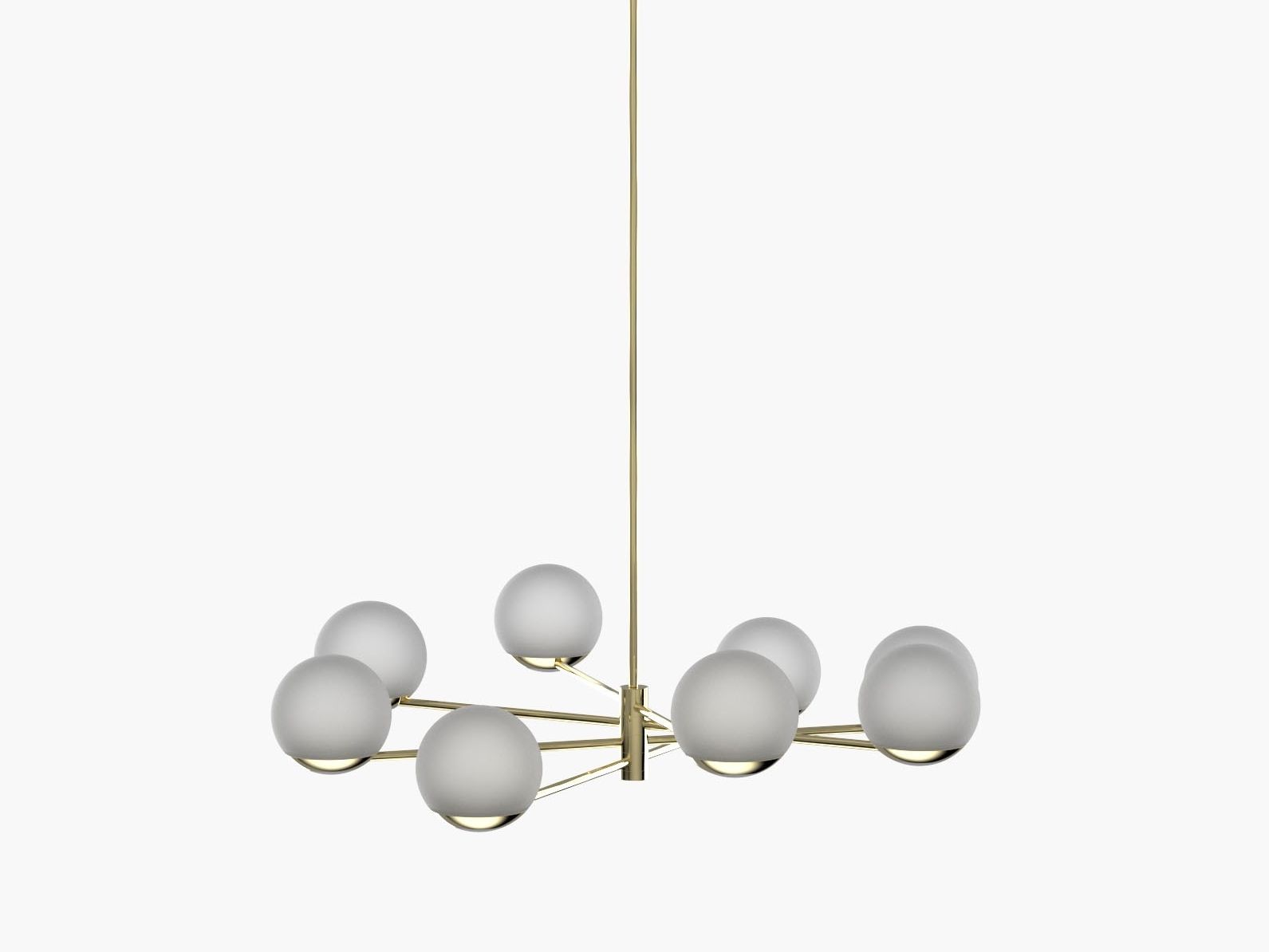 Светодиодный потолочный светильник ручной работы Cameron Design House Мяч и обруч ARCH-00089460 - Вид №2