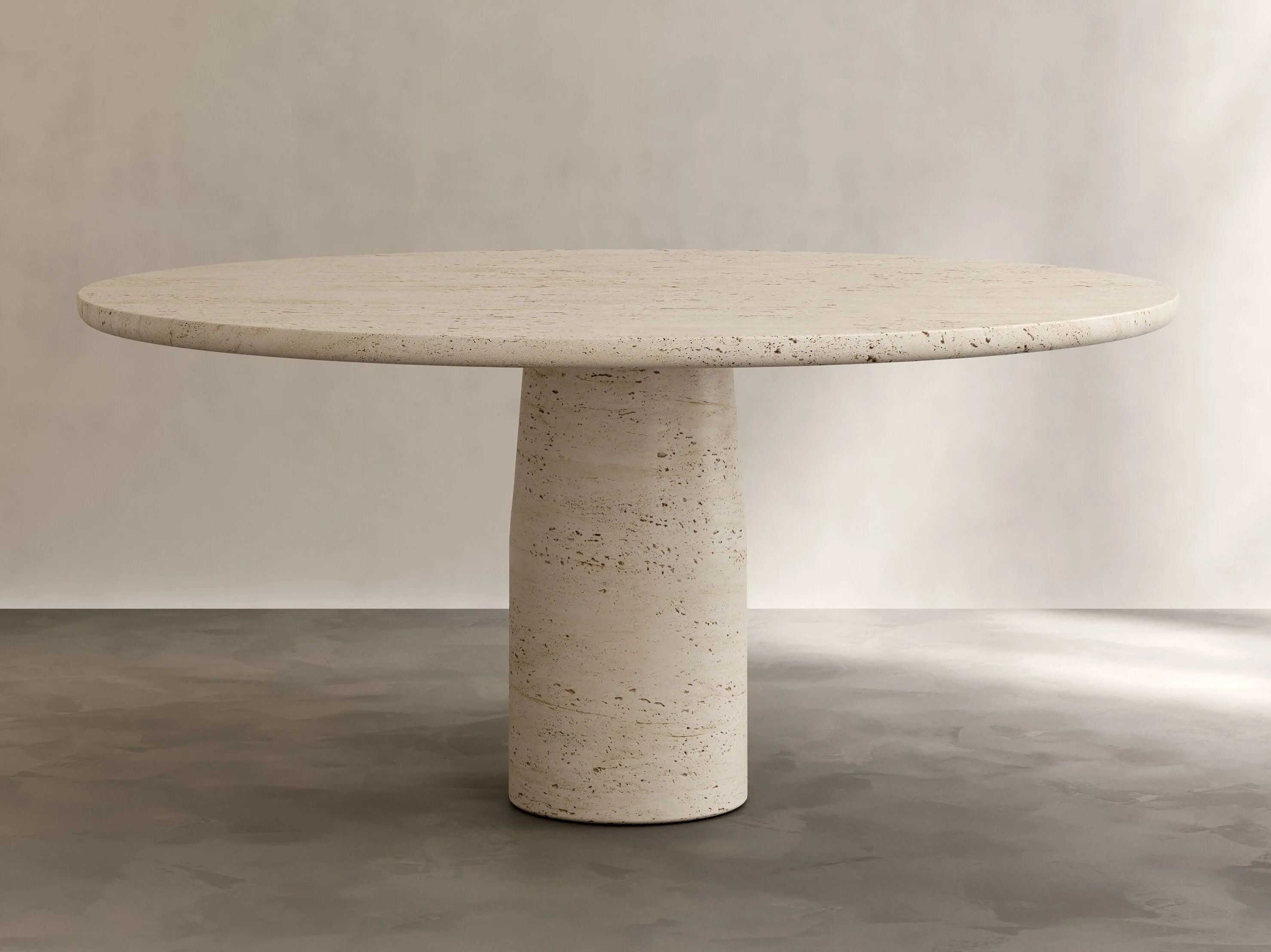 Круглый обеденный стол из натурального камня Paloma Editions остров ARCH-00097201 - Вид №6